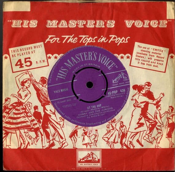 Danny And The Juniors - At The Hop/Sometimes (Pop 436) Ex