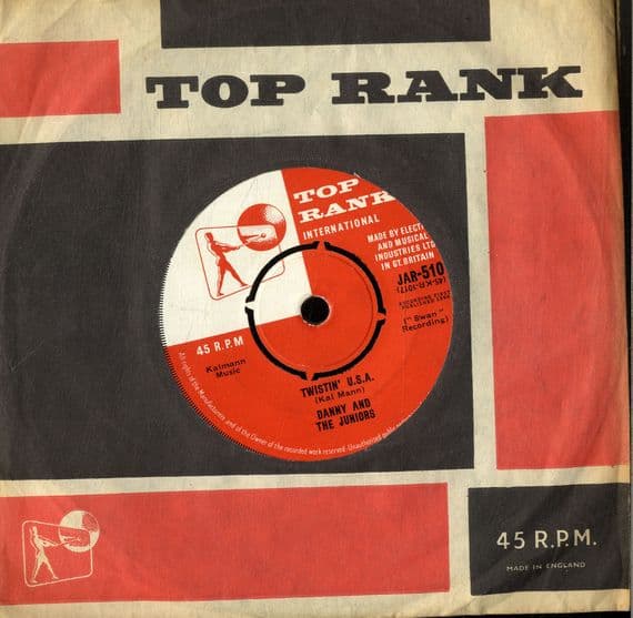 Danny And The Juniors - Twistin'USA/A Thousand Miles Away (Jar 510)