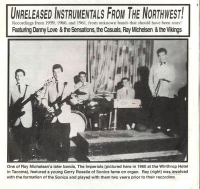 Danny Love - The Casuals - The Vikings - Unreleased Instrumentals (HR33-5) Unplayed