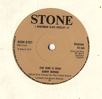 Danny Mirror - the King Is Dead/Are You Lonesome../Can't Help Falling In Love (2121) M-