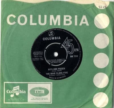 Dave Clark Five,The - Bits and Pieces/All Of The Time (DB 7210)