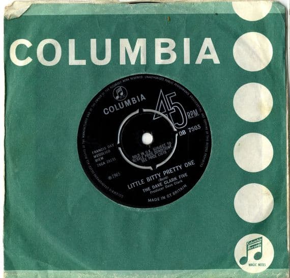 Dave Clark Five,The - Little Bitty Pretty One/Reelin' and Rockin' (DB 7503)