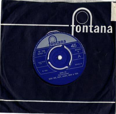Dave Dee,Dozy,Beaky,Mick and Tich - Bend It !/She's So Good  (TF 746) M-