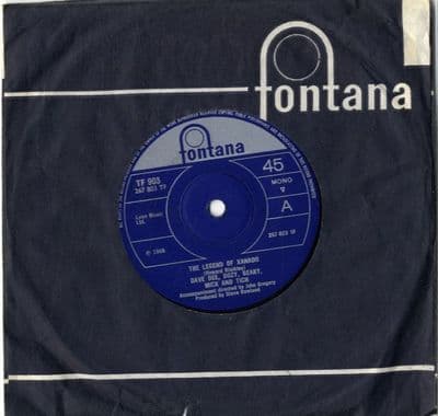Dave Dee,Dozy,Beaky,Mick and Tich - The Legend Of Xanadu/Please (TF 903) Solid Centre