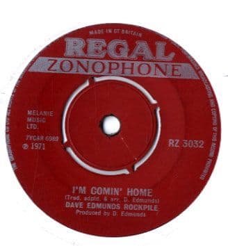 Dave Edmunds Rockpile - I'm Comin' Home/Country Roll (RZ 3032)