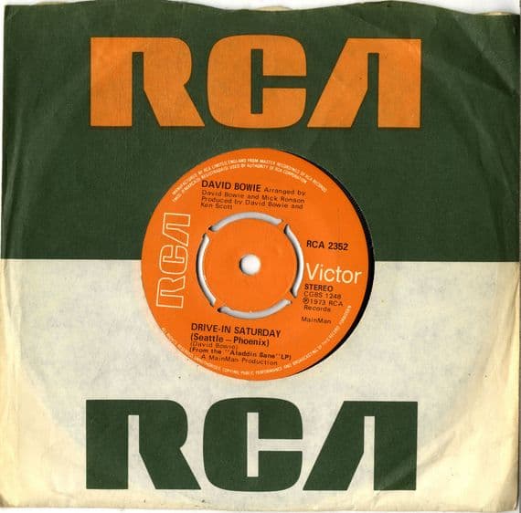 David Bowie - Drive-In Saturday/Round And Round (2352) M-