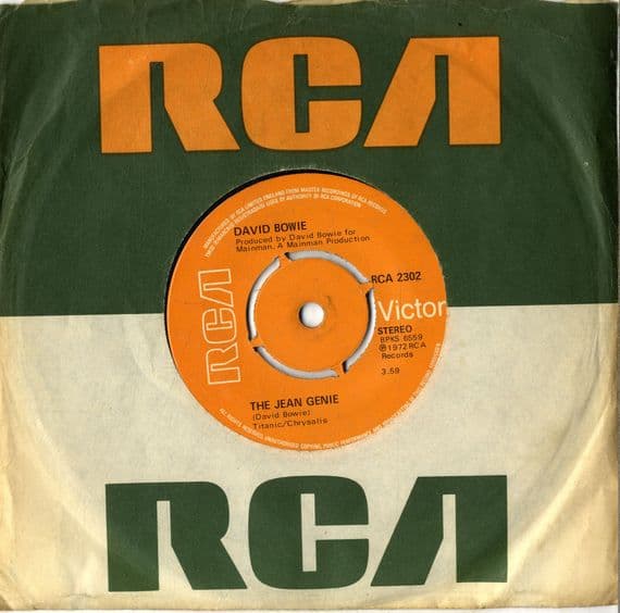 David Bowie - The Jean Genie/Ziggy Stardust (2302)