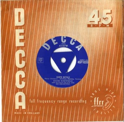 David Whitfield - Santo Natale/Adeste Fideles (F 1039)