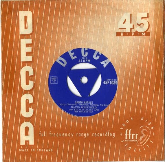 David Whitfield - Santo Natale/Adeste Fideles (F 1039)