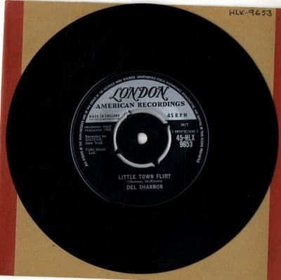 Del Shannon - Little Town Flirt/The Wamboo (HLX 9653)  Ex