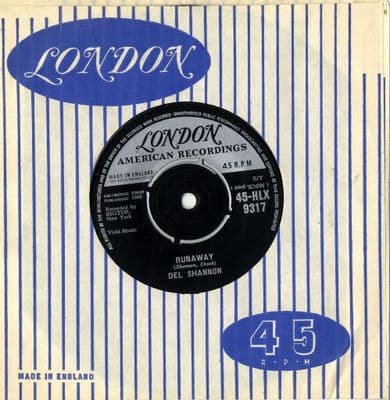 Del Shannon - Runaway/Judy (HLX 9317) M-