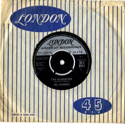 Del Shannon - Two Silhouettes/My Wild One (HLX 9761)