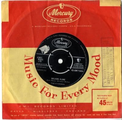 Diamonds,The - Walking Along/Eternal Lovers (IAMT 1004)