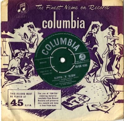 Dickie Pride -Slippin' 'n' Slidin'/Don't Make Me Love You (DB 4283)