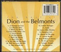 Dion and The Belmonts - The Best Of .. EMI CD