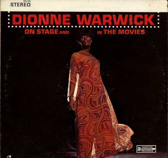 Dionne Warwick - On Stage and In The Movies (SPS 559)  M-