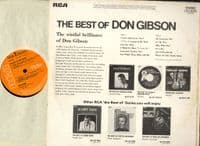 Don Gibson - The Best Of Don Gibson (LSA 3003) M-