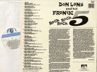 Don Lang and his Frantic Five - Rock Rock Rock (CM 119) 22 Tracks - M-