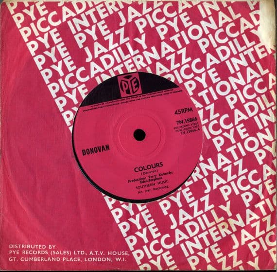 Donovan - Colours/To Sing For You (7N 15866) M-