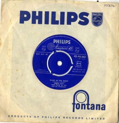 Doris Day - Blues In The Night/Love In A Home (PB 863)
