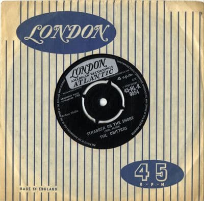 Drifters,The - Stranger On The Shore/What To Do (HL-K 9554) Ex