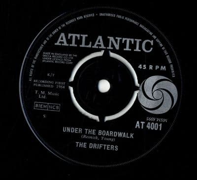 Drifters,The - Under The Boardwalk/I Don't Want To Go On Without You (AT 4001)