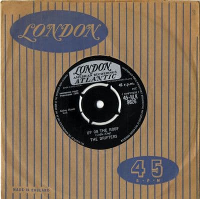 Drifters,The - Up On The Roof/Another Night With the Boys (HLK 9626)