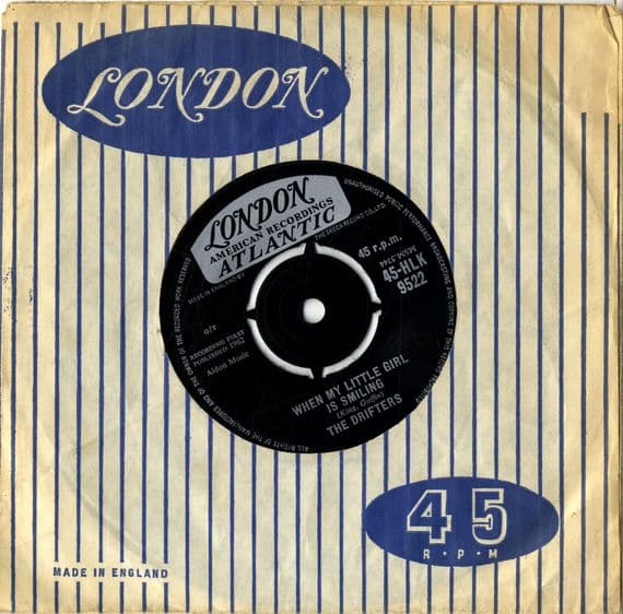 Drifters,The - When My Little Girl Is Smiling /Mexican Divorce(HLK 9522)