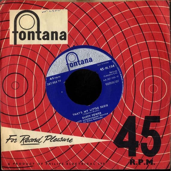 Duffy Power - That's My Little Suzie/Dream Lover (H.194)