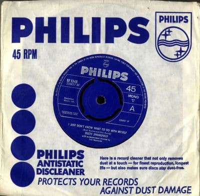 Dusty Springfield - I Just Don't Know What To Do With Myself/My Colouring Book (BF 1348) M-