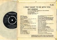 Dusty Springfield - I Only Want To Be With You (12560)
