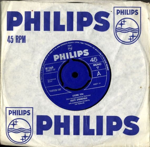 Dusty Springfield - Losing You/Summer Is Over (BF 1369) M-