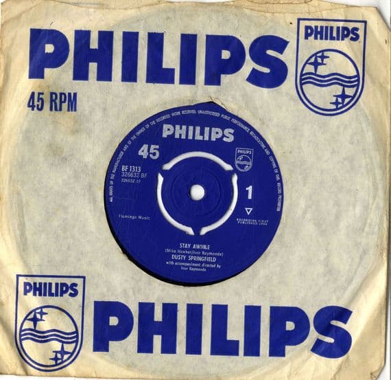 Dusty Springfield - Stay Awhile/Something Special (BF 1313)