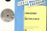 Eddie Cochran - C'Mon Everybody/Don't Ever Let Me Go (UP 603) M-