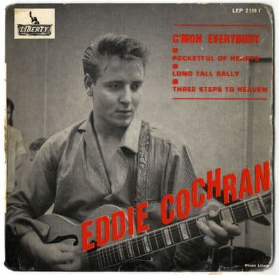 Eddie Cochran - C'Mon Everybody( LEP 2198 F) France