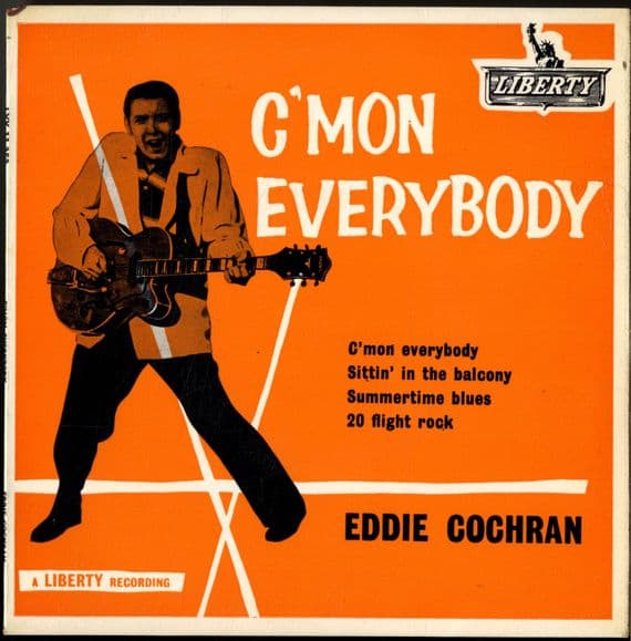 Eddie Cochran - C'Mon Everybody (LYX-11.363) Australia