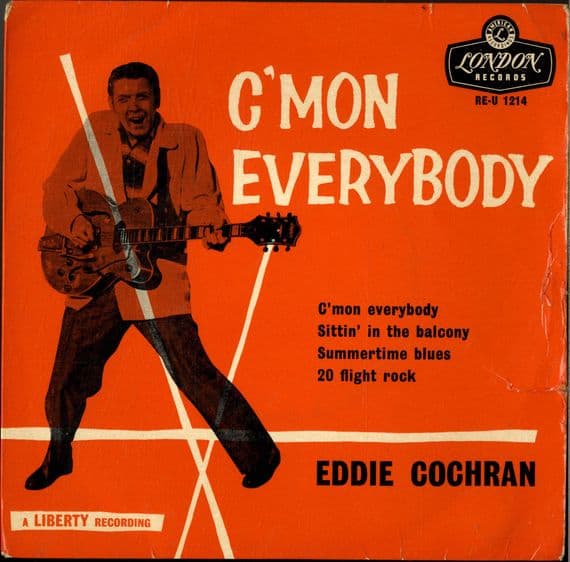 Eddie Cochran - C'Mon Everybody (RE-U 1214)