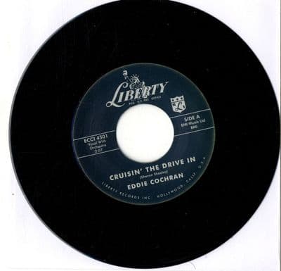 Eddie Cochran - Cruisin' The Drive In/Three Steps To Heaven (Alt.)  M