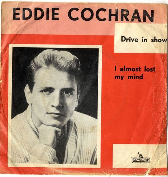 Eddie Cochran - Drive In Show/I Almost Lost My Mind (101088) Holland - Rare Picture Sleeve