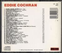 Eddie Cochran - His 30 Greatest Hits - The Entertainers CD