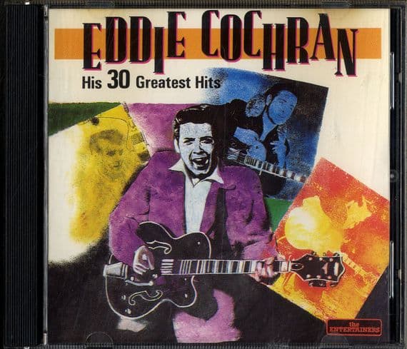 Eddie Cochran - His 30 Greatest Hits - The Entertainers CD
