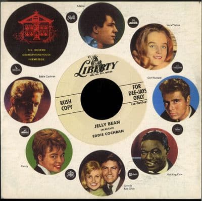 Eddie Cochran - Jelly Bean/Don't Bye Bye Baby Me (0045) New