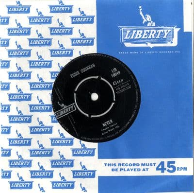 Eddie Cochran - Never/Think Of Me (LIB 10049)