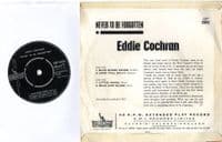 Eddie Cochran - Never To Be Forgotten (LEP 2052)