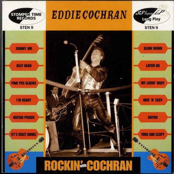 Eddie Cochran - Rockin' With Cochran (Sten 9) 10