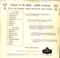 Eddie Cochran - Singin' To My Baby (HA-U 2093) Original