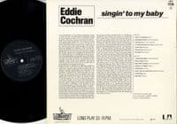 Eddie Cochran - Singin' To My Baby (LBYF 1158) France - M-/M-