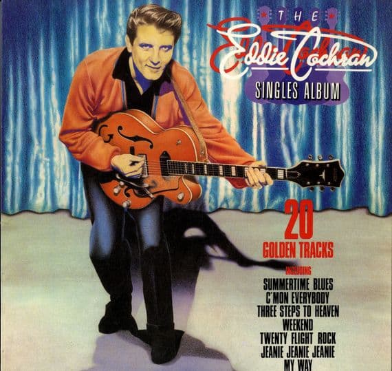 Eddie Cochran - Singles Album (UAK 30244) with Bonus 7