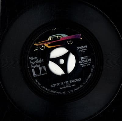 Eddie Cochran - Sittin' In The Balcony/Somethin' Else (XW 016) Ex