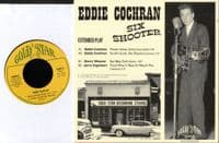 Eddie Cochran - Six Shooter (ECEP 02) Limited Edition - New/Unplayed